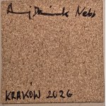 Andrzej Dziubek, pseudonym Nebb (b. 1954), *Body* (ceramic tile, souvenir from the opening, signed by the artist)