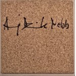 Andrzej Dziubek, pseudonym Nebb (b. 1954), Near Stavanger (ceramic tile, souvenir from the opening, signed by the artist)