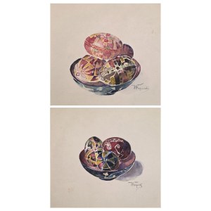 Walerian Kryciński, Dwie akwarele wielkanocne