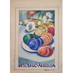 Witold Rzegociński, Happy Easter Easter Card