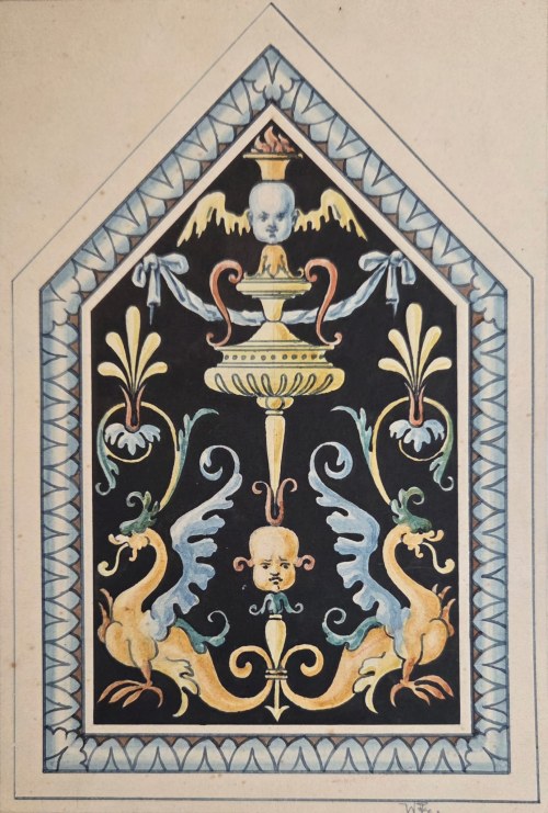 Walerian Kryciński, Fragment dekoracji groteskowej