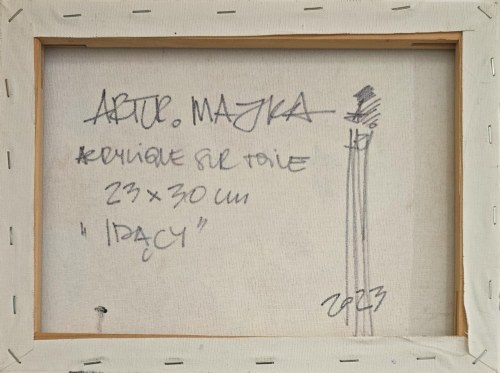 Artur Majka (ur. 1967), Idący, 2023