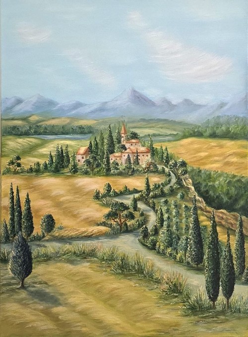 Nataliia Kukharchuck (ur. 1974), Słoneczny krajobraz