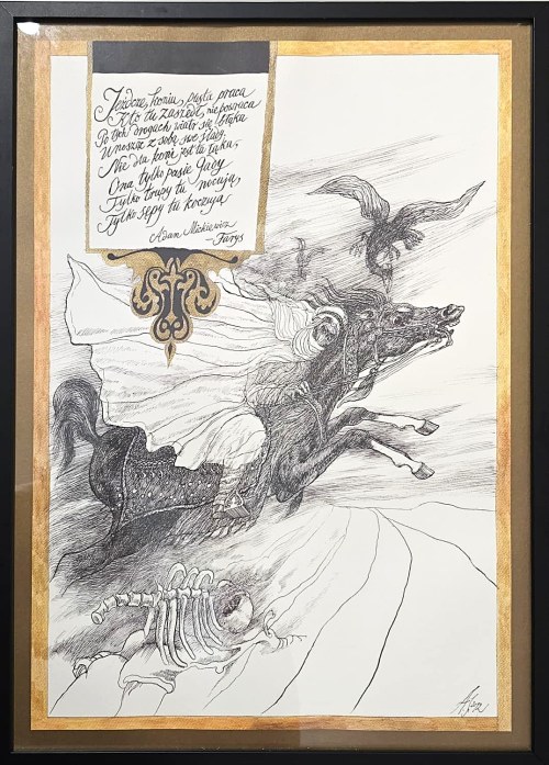 Andrzej Strumiłło (1927-2020), Farys (illustracja do poematu Adama Mickiewicza), 2012