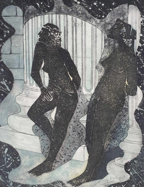 Annie Hurel Proszynska / Anna Prószyńska (1924-2008), Cérémonie