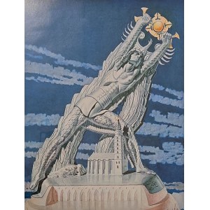 Stanisław Szukalski (1893–1987), Design for a Copernicus Monument in Kraków