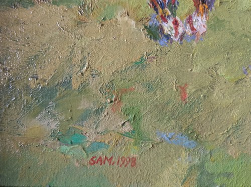 Sławomir Mieleszko (1938-2021), Wiejska chata, 1998