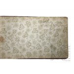 Circa 1910. - In Memory of: An Art Nouveau Memoir Album with Poems and Hand Drawings