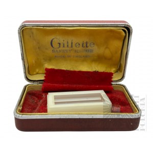 1950s. - Vintage-Rasiermesser-Box von Gilette