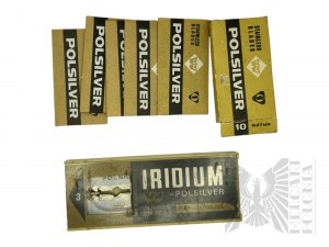 PRL - Polsilver razor blade set, Wizamet