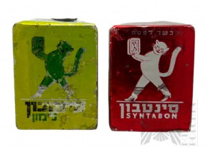 Israel - Two Soap Bars Multifunctional Cleaning and Stain Removal Soap Syntabon, Kosher