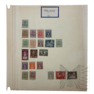II RP/General Government - Cards with Postage Stamps