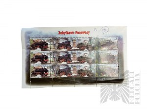 Collector Stamp Sheet Historical Steam Locomotives
