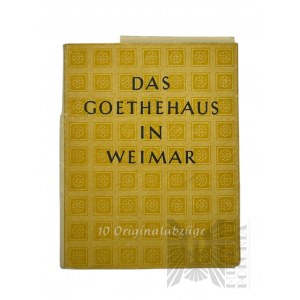 III Rzesza (?) - Minialbum Dom Goethego w Weimarze (Das Goethehaus in Weimar)