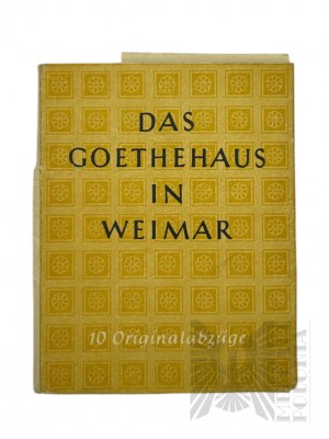 Third Reich (?) - Minialbum Goethe House in Weimar (Das Goethehaus in Weimar).