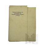 III Rzesza (?) - Minialbum Dom Goethego w Weimarze (Das Goethehaus in Weimar)