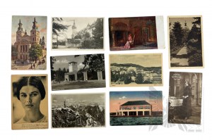Collection of Old Postcards: Plock, Rabka, Poznan, Swieradow-Zdroj and Others