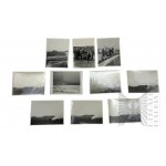 II RP - Zestaw Fotografii i Negatywów (W Tym na Szkle): Budowa Placu Wilsona, Park Stefana Żeromskiego w Kopertach Kodak i Zakład Fotograficzny Ernest Neumann Warszawa; Pieczęć Jerzy Jeżewski