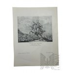 II RP - Dwie Grafiki: R. de Romeyn de Hooghe [1645-1708], “Sobieski Pod Chocimiem”, Nieznany Artysta [XVII w.], “Elekcja Michała Korybuta na Woli w Roku 1699” z: Polska. Jej Dzieje i Kultura, T. 1, Warszawa : wyd. Trzaski, Everta i Michalskiego, 1927 r.