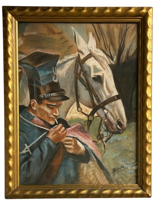 Według Wojciech Kossak (1856-1942) - Obraz 