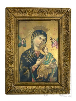 Unknown Artist - Image of the Icon of the Blessed Virgin Mary of Perpetual Help.