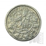 Polská lidová republika - 10 haléřová mince s pozdním odražením (Frid Aug Rex?)