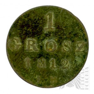 Duchy of Warsaw, 1812. - Coin 1 IB penny