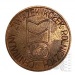II RP - Dwa Medale Pamiątkowe: Medal Centralnego Związku Kółek Rolniczych, Medal 90 Lat Towarzystwa Przyjaciół Pragi
