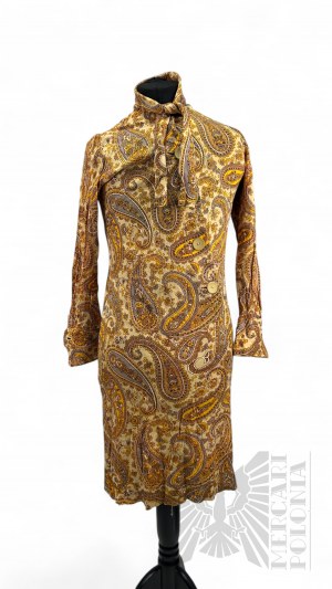 Vintage Honey Patterned Dress