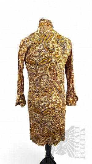Vintage Honey Patterned Dress