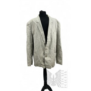 St. Jacques Jacket in Écru Color, Size 52, Made in Finland