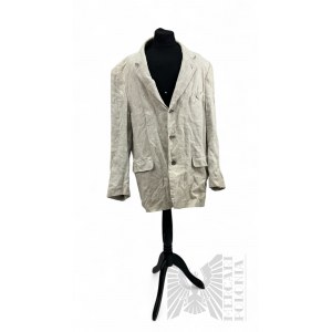 Lniana Marynarka Stones Casual, Rozmiar 56