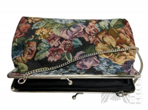 Vintage Embroidered Handbag and Straw Handbag