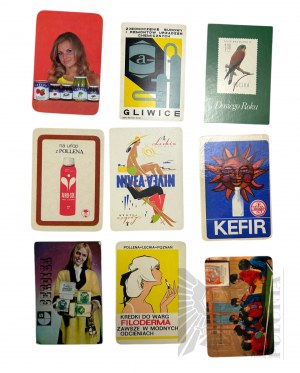 PRL - Powerful Collection of Phone Cards and Pocket Calendars: Nivea, Pollena, Jeweler and Others