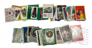 PRL - Powerful Collection of Phone Cards and Pocket Calendars: Pewex, Moda Polska, Społem, Pollena and Others