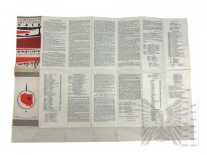 PRL - Three Maps: Topographic Map of Warsaw-East and Warsaw-West, Automobile and Tourist Map of Warsaw Province, Military Topographic Works and State Cartographic Publishing Company