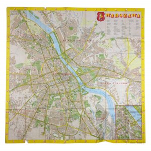 PRL - Two Plans of Warsaw 1966 and 1983, Państwowe Przedsiębiorstwo Wydawnictw Kartograficznych