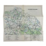 PRL/III RP - Cztery Mapy: Wielkie Jeziora Mazurskie, Pojezierze Suwalskie, Jezioro Śniardwy, Pojezierze Mrągowskie