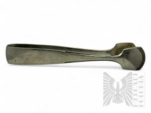 Pocz. 20th c. - Two Metal Sugar Pliers, Württembergische Metallwarenfabrik WMF