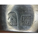Pocz. XX w. - Dwoje Metalowych Szczypiec do Cukru, Württembergische Metallwarenfabrik WMF