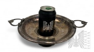 Metal Decorative Tray with Handles