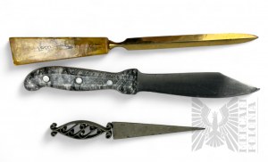 Three Knives for Letters