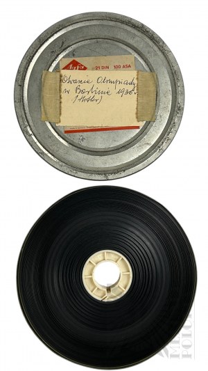Third Reich, 1936. - Film Tape of the Berlin Olympics (Later Copy?).