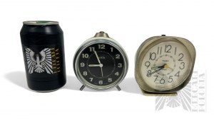 Two Alarm Clocks: Ruhla and Timex