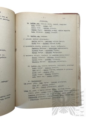 PRL, 1964. - Collection of Scripts Manual of the Esperanto Language, Julio Baghy