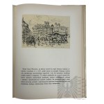 République populaire de Pologne, 1958. - Livre Witold Gomulicki, Stara Warszawa w Rysunkach Tadeusza Cieślewskiego, Varsovie : Arkady