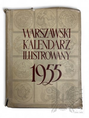 People's Republic of Poland - Book Warsaw Illustrated Calendar 1955