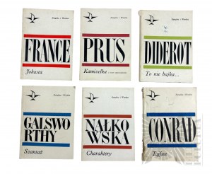PRL - Set of Six Books from the Hummingbird Series: Nalkowska, Conrad, Prus and Others