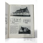 1939 r., Wielka Brytania - Książka Alan Hastings, “Week-end Houses, Cottages And Bungalows”, Londyn : The Architectural Press
