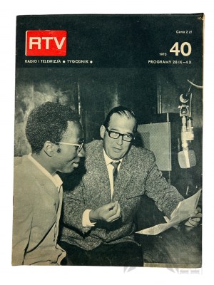 People's Republic of Poland, 1970. - RTV Radio and Television magazine, 28 September - 4 October 1970.